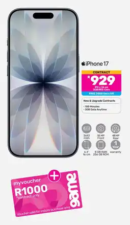 Game iPhone 17 offer