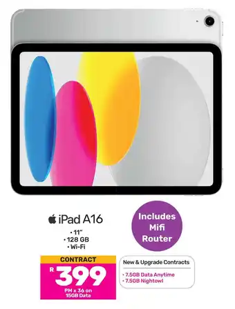 Game iPad A16 offer