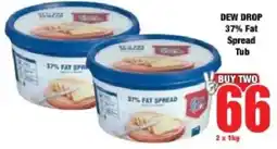Boxer DEW DROP 37% Fat Spread Tub offer