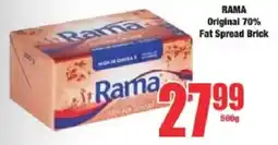 Boxer RAMA Original 70% Fat Spread Brick offer