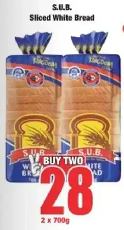Boxer S.U.B. Sliced White Bread offer