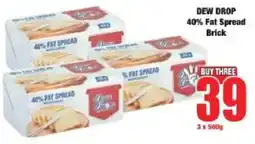 Boxer DEW DROP 40% Fat Spread Brick offer