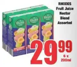 Boxer RHODES Fruit Juice Nectar Blend Assorted offer