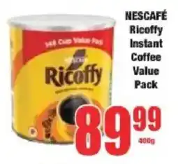 Boxer Nescafé Ricoffy Instant Coffee Value Pack offer