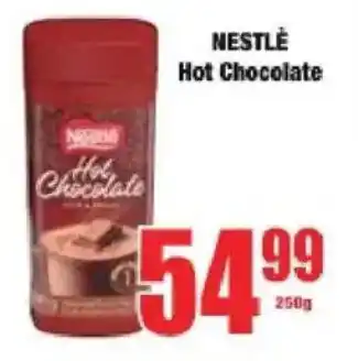 Boxer NESTLÉ Hot Chocolate offer