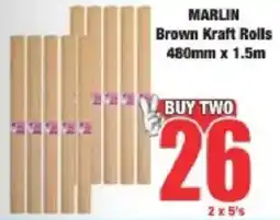 Boxer MARLIN Brown Kraft Rolls offer