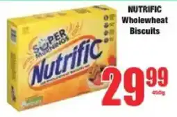 Boxer NUTRIFIC Wholewheat Biscuits offer