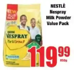 Boxer NESTLÉ Nespray Milk Powder Value Pack offer