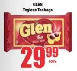 Boxer GLEN Tagless Teabags offer