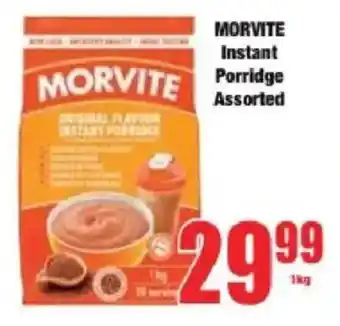 Boxer Morvite Instant Porridge Assorted offer