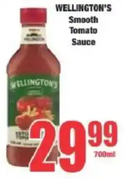 Boxer Wellington's Smooth Tomato Sauce offer