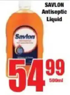 Boxer SAVLON Antiseptic Liquid offer