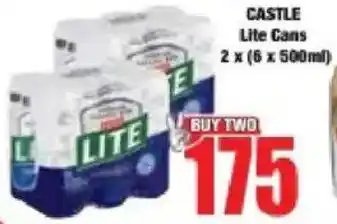 Boxer Castle Lite Cans offer