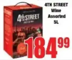 Boxer 4th Street Wine Assorted offer