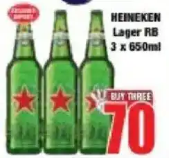 Boxer Heineken Lager RB offer
