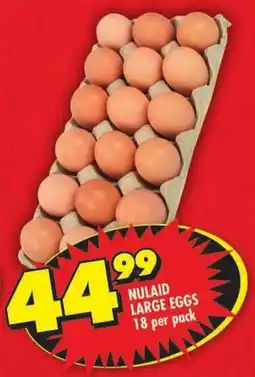 Shoprite Nulaid large eggs offer