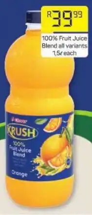 Shoprite Clover 100% Fruit Juice Blend offer