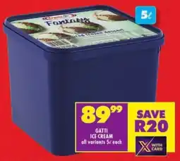 Shoprite Gatti ice cream offer