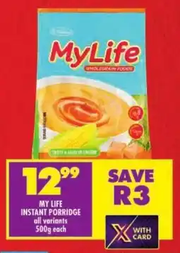 Shoprite My life instant porridge offer
