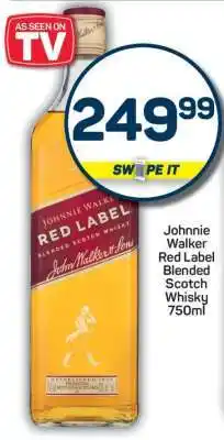 Pick n Pay Johnnie Walker Red Label Blended Scotch Whisky 750ml offer