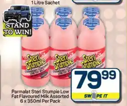 Pick n Pay Hypermarket Parmalat Steri Stumpie Low Fat Flavoured Milk Assorted offer