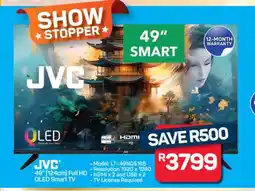 Pick n Pay Hypermarket JVC 49 (124cm) Full HD QLED Smart TV offer