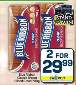 Pick n Pay Hypermarket Blue Ribbon Classic Brown Sliced Bread 700g offer