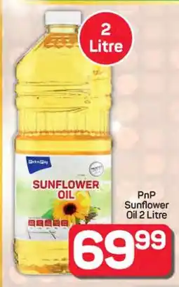 Pick n Pay Hypermarket PnP Sunflower Oil 2 Litre offer