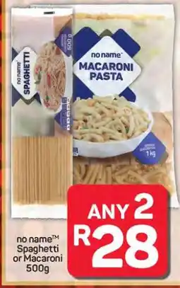 Pick n Pay Hypermarket no name Spaghetti or Macaroni offer