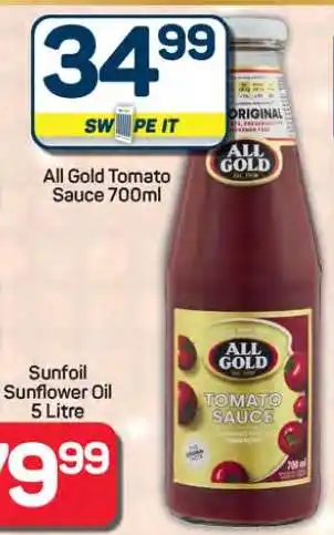 Pick n Pay Hypermarket All Gold Tomato Sauce-700ml offer