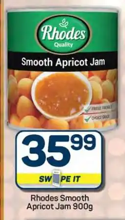 Pick n Pay Hypermarket Rhodes Smooth Apricot Jam-900g offer
