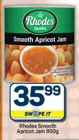 Pick n Pay Hypermarket Rhodes Smooth Apricot Jam-900g offer