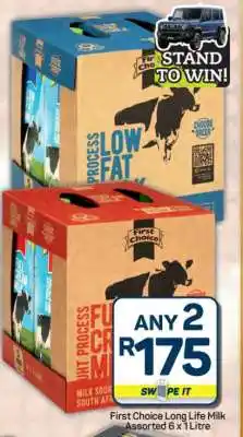 Pick n Pay Hypermarket First Choice Long Life Milk offer
