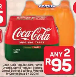 Pick n Pay Hypermarket Coca-Cola, Fanta, Sprite, Stoney Ginger Beer, Sparletta Pinenut, Creme Soda offer