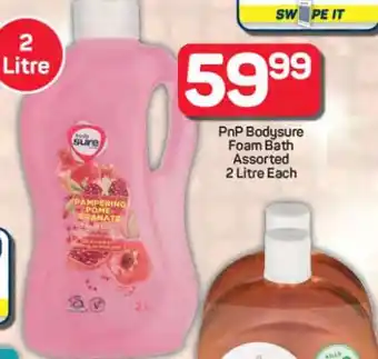Pick n Pay Hypermarket PnP Bodysure Foam Bath Assorted offer