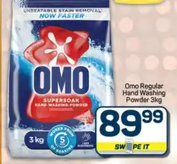 Pick n Pay Hypermarket Omo Regular Hand Washing Powder 3kg offer