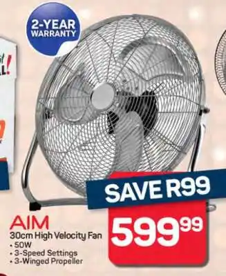 Pick n Pay Hypermarket AIM 30cm High Velocity Fan offer