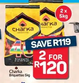 Pick n Pay Hypermarket Charka Briquettes 5kg offer