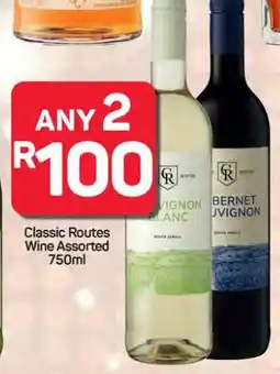 Pick n Pay Hypermarket Classic Routes Wine Assorted 750ml offer