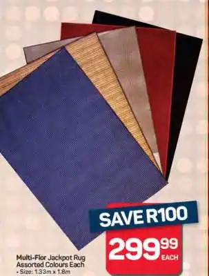 Pick n Pay Hypermarket Multi-Flor Jackpot Rug offer