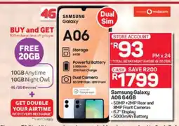 Pick n Pay Hypermarket Samsung Galaxy A06 64GB offer