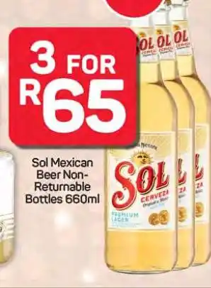 Pick n Pay Hypermarket Sol Mexican Beer offer