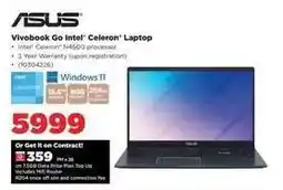 HiFi Corp Vivobook Go Intel Celeron Laptop offer