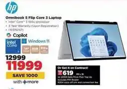 HiFi Corp Omnibook 5 Flip Core 3 Laptop offer