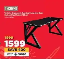 HiFi Corp TechPro Ergonomic Gaming Computer Desk offer