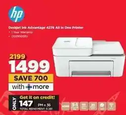 HiFi Corp Deskjet Ink Advantage 4276 All-in-One Printer offer