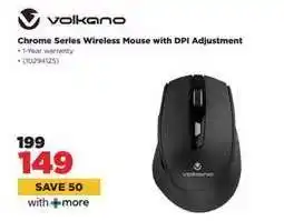HiFi Corp Volkano Chrome Series Wireless Mouse offer