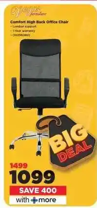 HiFi Corp Comfort High Back Office Chair offer