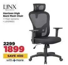 HiFi Corp Harrison High Back Mesh Chair offer