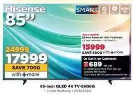 HiFi Corp 85-inch QLED 4K TV-85Q6G offer